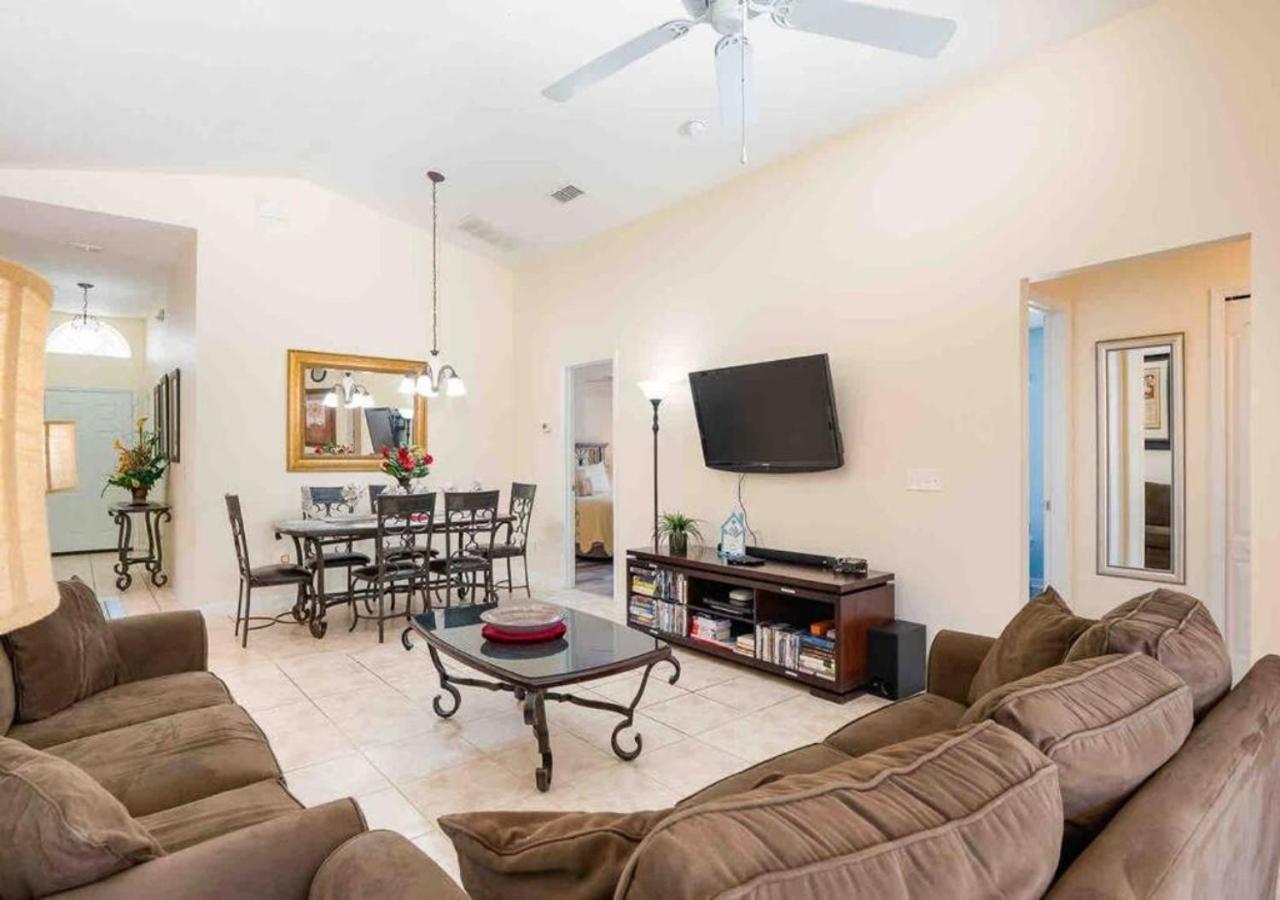 5 Bedroom, 7 Bed , 3 Bathroom Midterm Rental Home With Pool And Game Room, Near Disney Davenport Exteriör bild