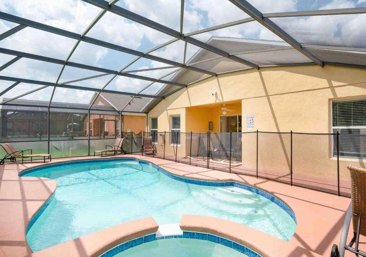 5 Bedroom, 7 Bed , 3 Bathroom Midterm Rental Home With Pool And Game Room, Near Disney Davenport Exteriör bild